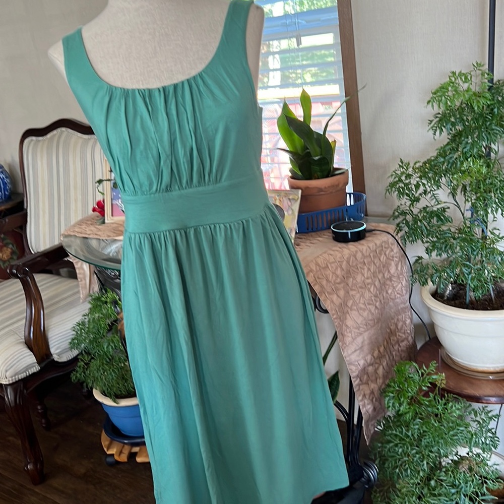 Joei & i green small tank dress Z110